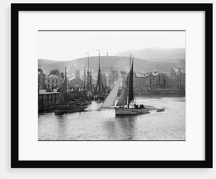 Ramsey Harbour, Isle of Man by George Bellett Cowen